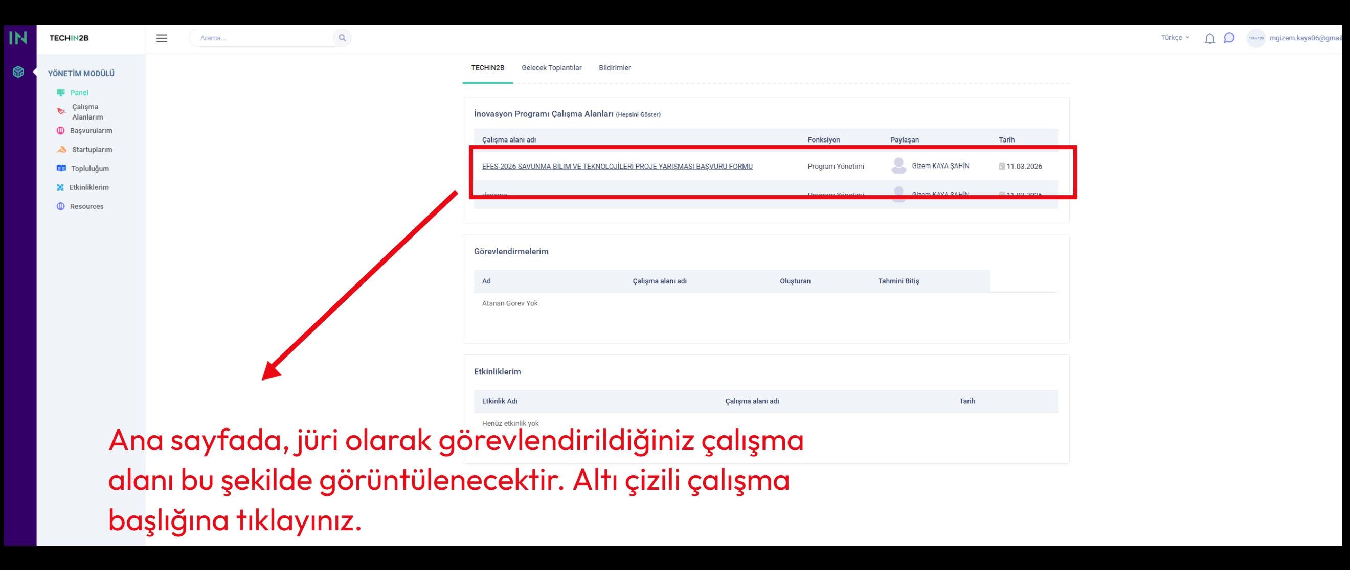 Step 2 — EFES 2026 Jüri Değerlendirmesi Web Site Adımları