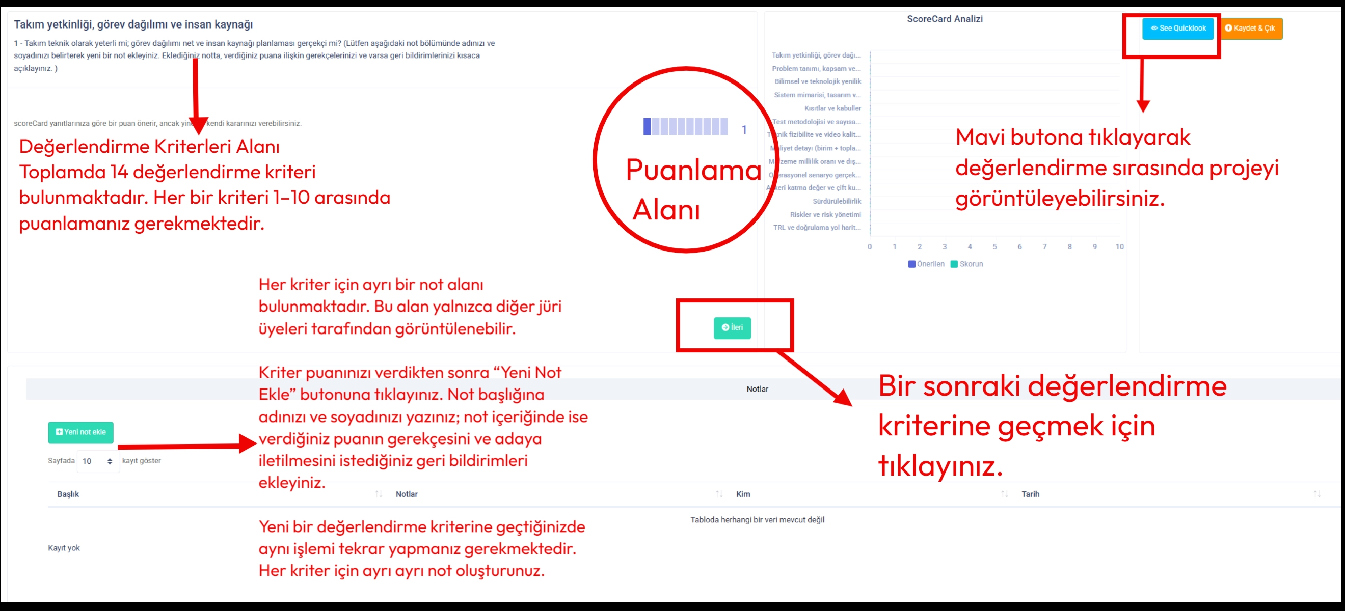 Step 6 — EFES 2026 Jüri Değerlendirmesi Web Site Adımları